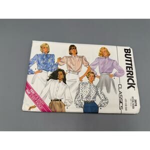 Butterick 3976 Classics Misses Blouse Sewing Pattern Sizes 20 22 24 Vintage